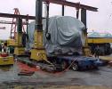 Loading a 260 ton generator
